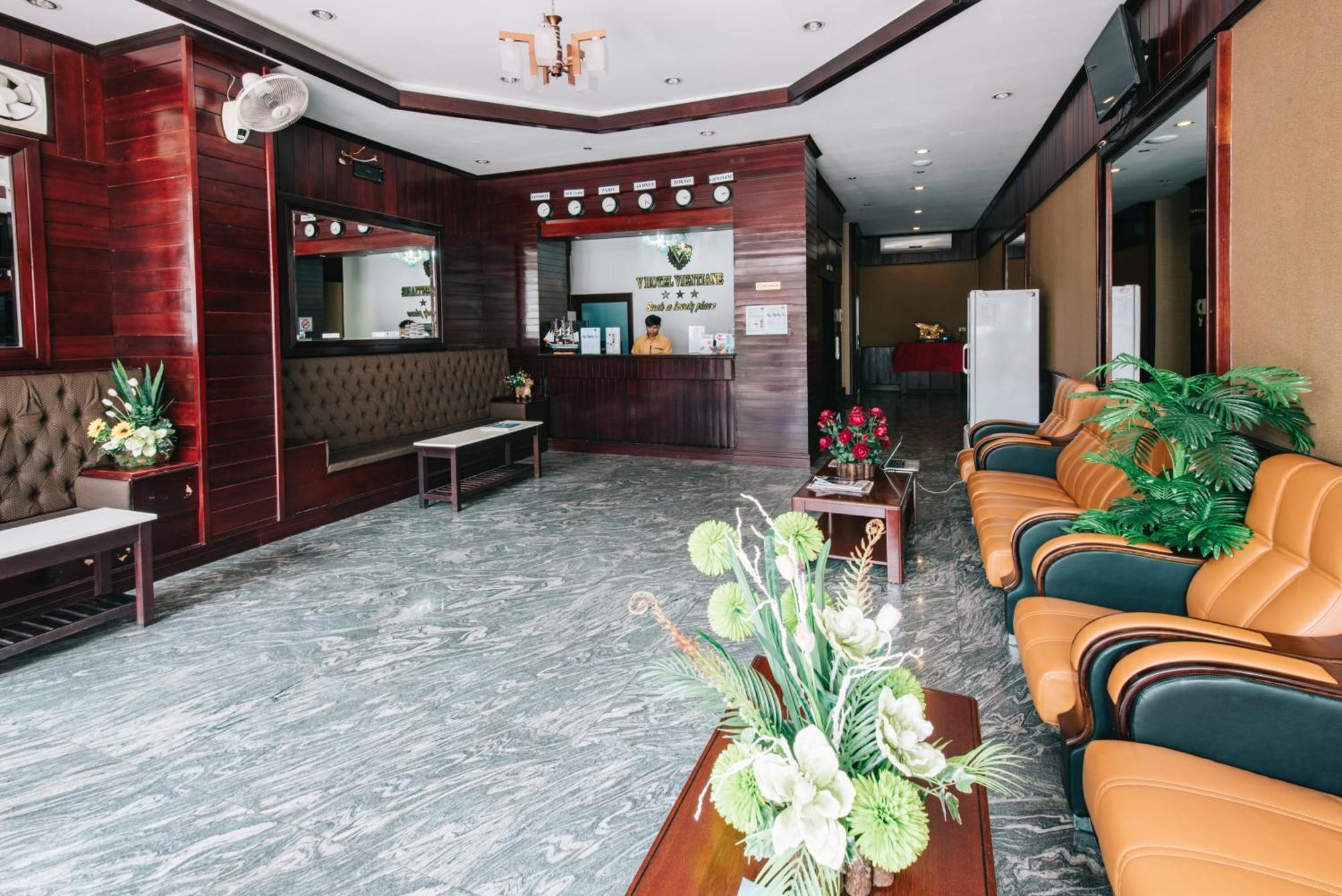 V Hotel เวียงจันทน์ ภายนอก รูปภาพ