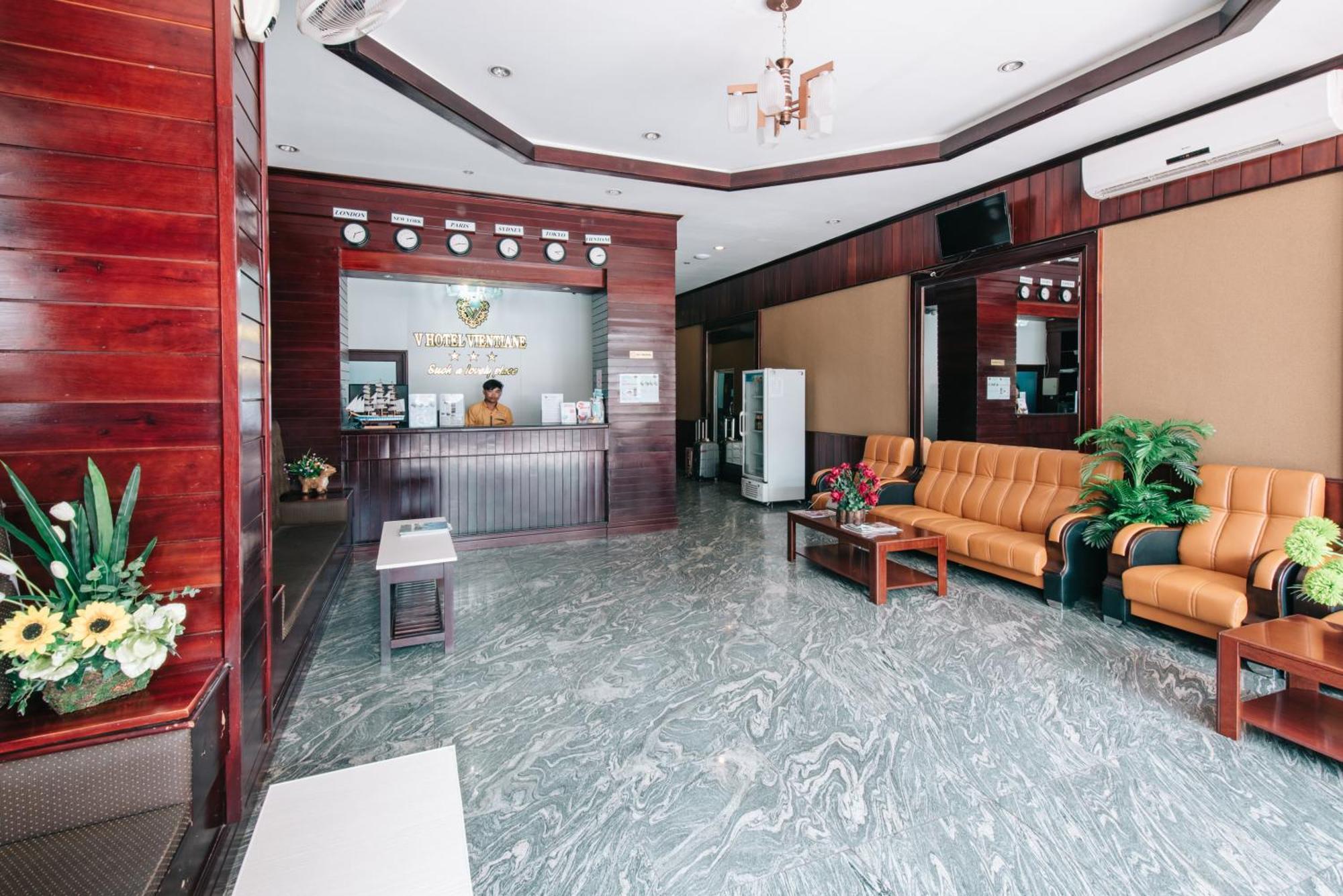 V Hotel เวียงจันทน์ ภายนอก รูปภาพ