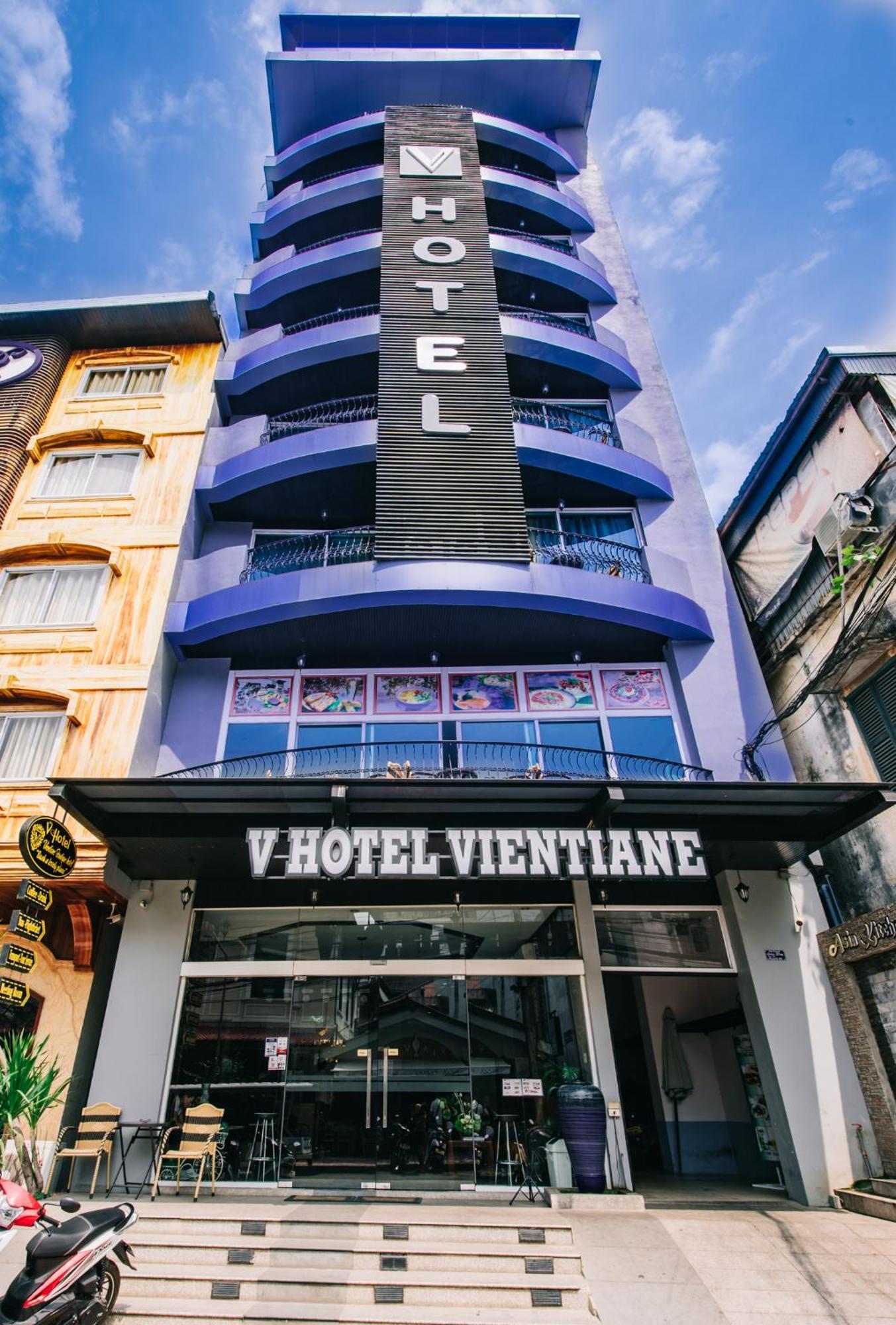 V Hotel เวียงจันทน์ ภายนอก รูปภาพ