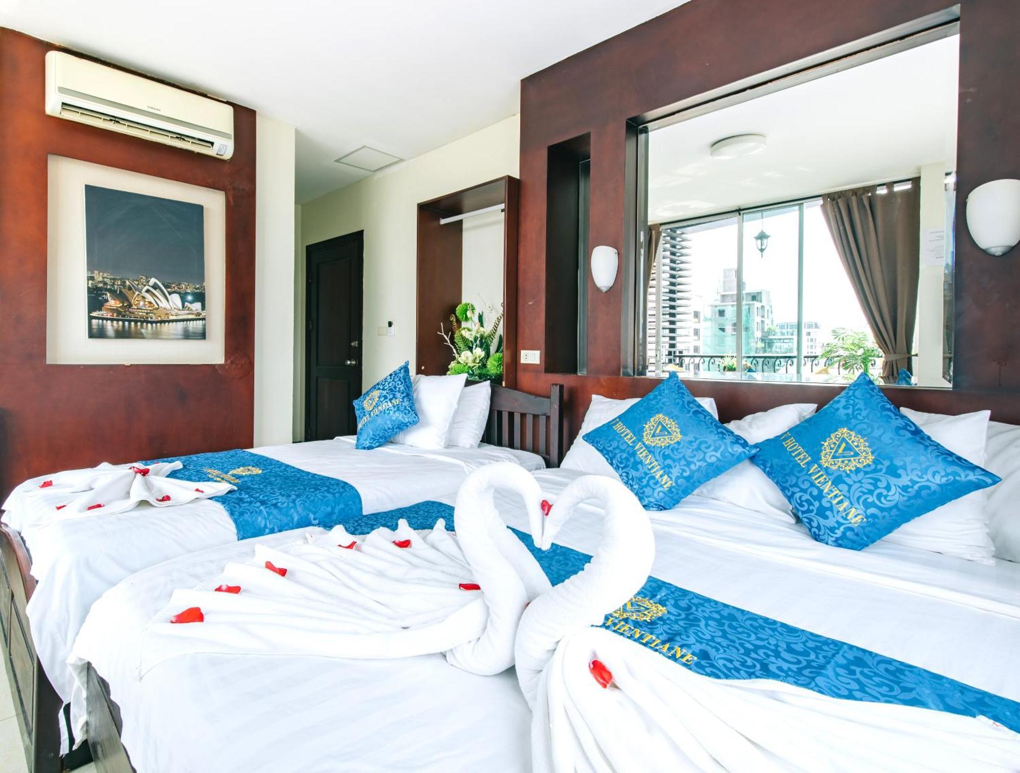 V Hotel เวียงจันทน์ ภายนอก รูปภาพ
